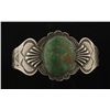 Image 1 : Old Pawn Green Turquoise Cuff Bracelet