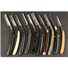 Image 1 : Collection of (10) Antique Straight Razors