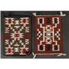 Image 1 : Collection of (2) Miniature Navajo Rugs