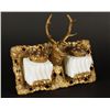 Image 3 : Antique Stag Inkwell