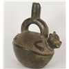 Image 1 : Pre-Columbian Moche Jaguar Pot