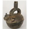Image 2 : Pre-Columbian Moche Jaguar Pot