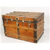 Image 2 : Large Vintage Wood Trunk