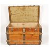 Image 3 : Large Vintage Wood Trunk