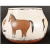 Image 1 : Large Santo Domingo Horse Pot