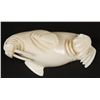 Image 1 : Eskimo Carved Walrus Ivory Figurine