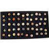 Image 1 : Collection of (50) Hand Made Porcelain Marbles