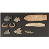 Image 1 : Collection of Arrow Heads, Fishhooks and More