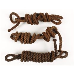 Lot of (3) Halter Tie Ropes