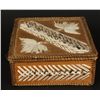 Iroquois Birch Bark & Porcupine Quill Box