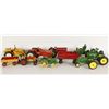 Image 1 : Lot of (9) Toy Tractors