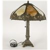 Image 1 : Leaded Lamp With Shade