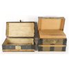 Image 2 : Lot of (2) Flat Top Doll Trunks