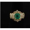 Image 1 : Drop Dead Gorgeous Emerald & Diamond Ring