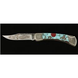 Custom Folding Buck Knife
