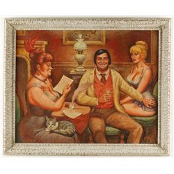 Oil on Board by Alan Moore