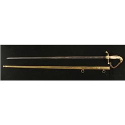 Eagles Head Artillery Officers Sword
