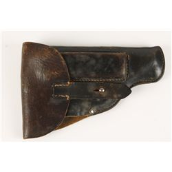 German WWII Waffen SS Walther PPK Leather Holster