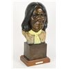 Image 2 : Colored Bronze Bust "Geronimo"