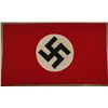 Image 1 : German WWII Political NSDAP Swastika Party Flag