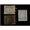 Image 2 : (3) German WWII Belt Buckles