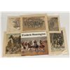 Image 1 : Lot of (5) Lithographs by Frederick Remington
