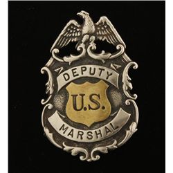 Old West US Deputy Marshal Badge
