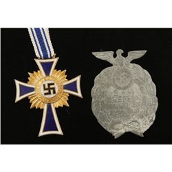 German WWII Gold Mothers Cross