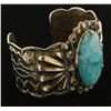 Image 2 : Bold Albert Cleveland Single Turquoise Cuff