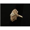 Image 2 : Antique Style Diamond Filigree Ring
