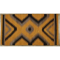 Large Rug with Geometric Design