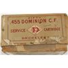 Image 2 : Vintage Box of .455 Colt Ammo