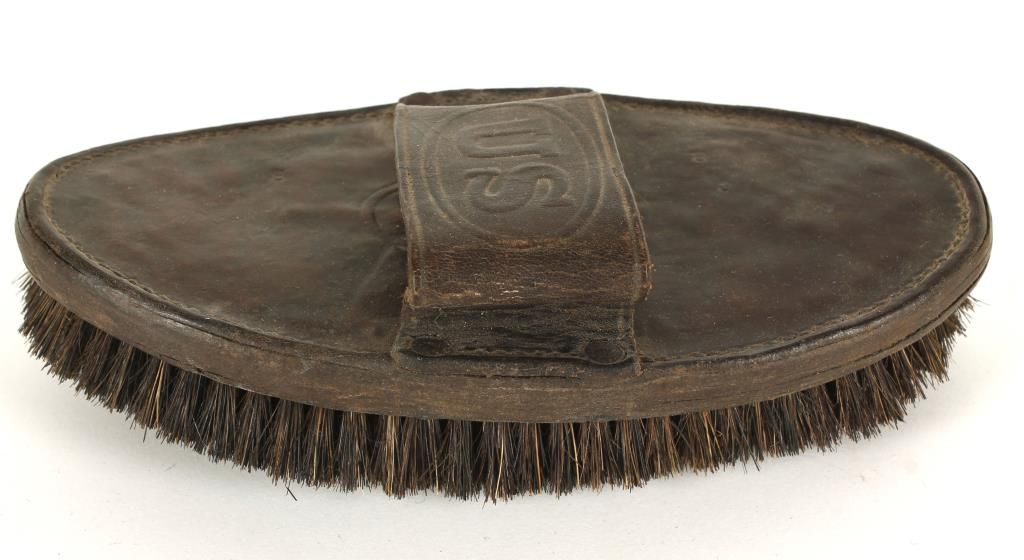 Lot of (2) Antique Horse Brushes