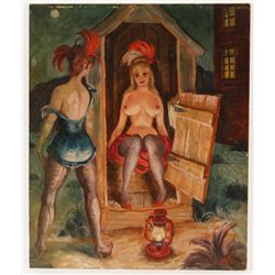 Original Oil on Masonite