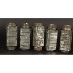 Collection of (5) Antique Condiment Tins