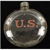 Image 1 : Glass Civil War Era Flask