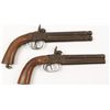 Image 1 : Lot of (2) Early Over Under Pistols