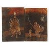 Image 1 : Lot of (2) Hand Embossed Copper Art Pieces
