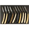 Image 1 : Collection of (10) Straight Razors