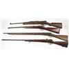 Image 2 : Lot of (4) Antique Military Style Rifles
