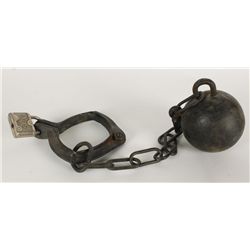 Ball and Chain Leg Shackle
