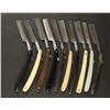Image 1 : Collection of (10) Straight Razors