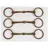 Image 1 : Lot of (3) Bridoon Watering Bits