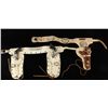 Image 1 : Children's Double Holster Rig & Cap Guns