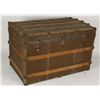 Image 2 : Large Brown Canvas Trunk