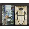 Image 1 : Lot of (2) Stained Glass Windows