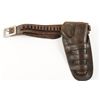 Image 1 : Single holster Rig Heiser Triple Loop Side Holster