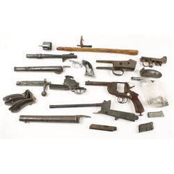 Box Lot of Gun Parts