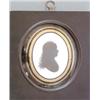 Image 1 : John Miers (1758-1821) Silhouette painted on plaster Louise Gurney of Earlham, circa 1790, Head a...