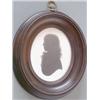 Image 1 : Samuel Houghton (d.1796) Silhouette painted on plaster Unknown young man circa 1790 Head and shou...